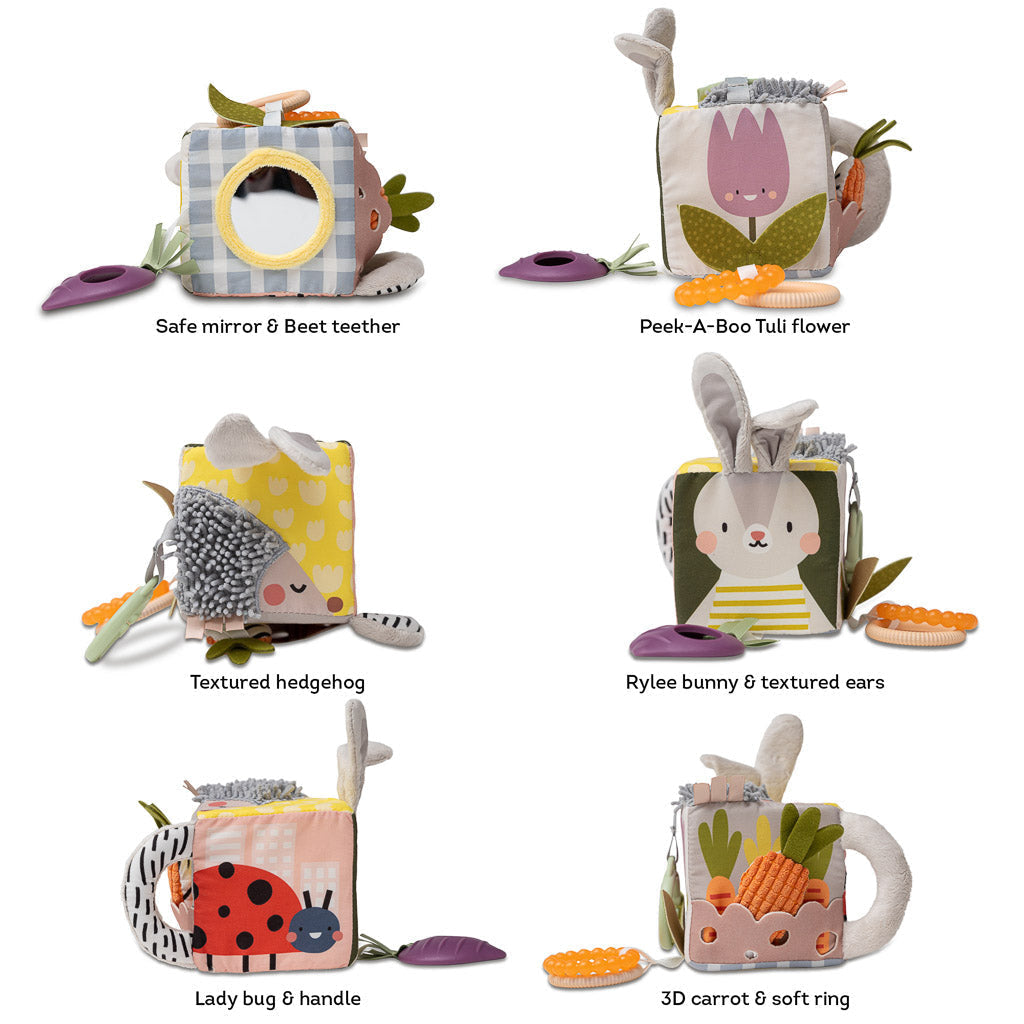Taf Toys Urban Garden Activity Cube - Easier Development
