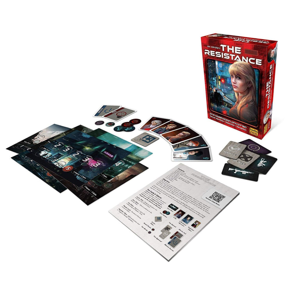 The Resistance (The Dystopian Universe) 3rd Edition - Card Games