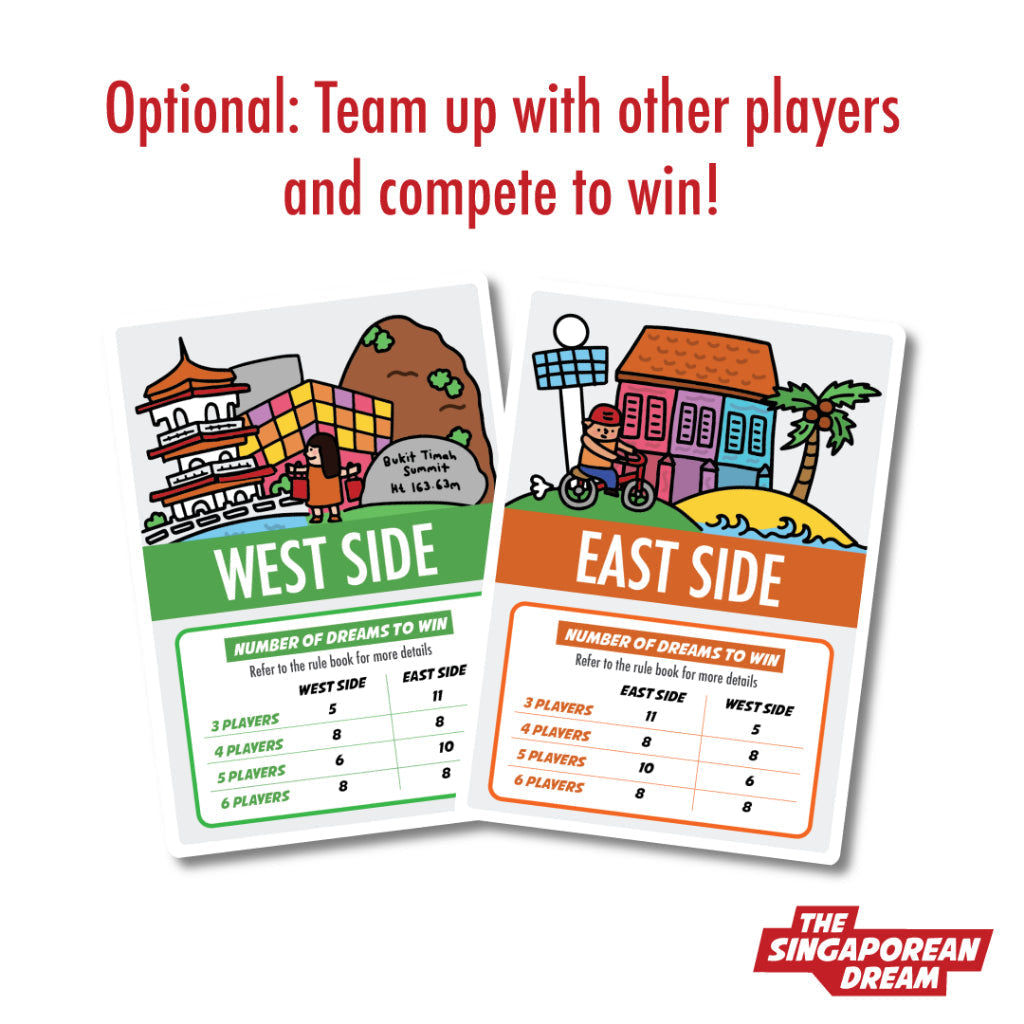 The Singaporean Dream Card Game - Card Games