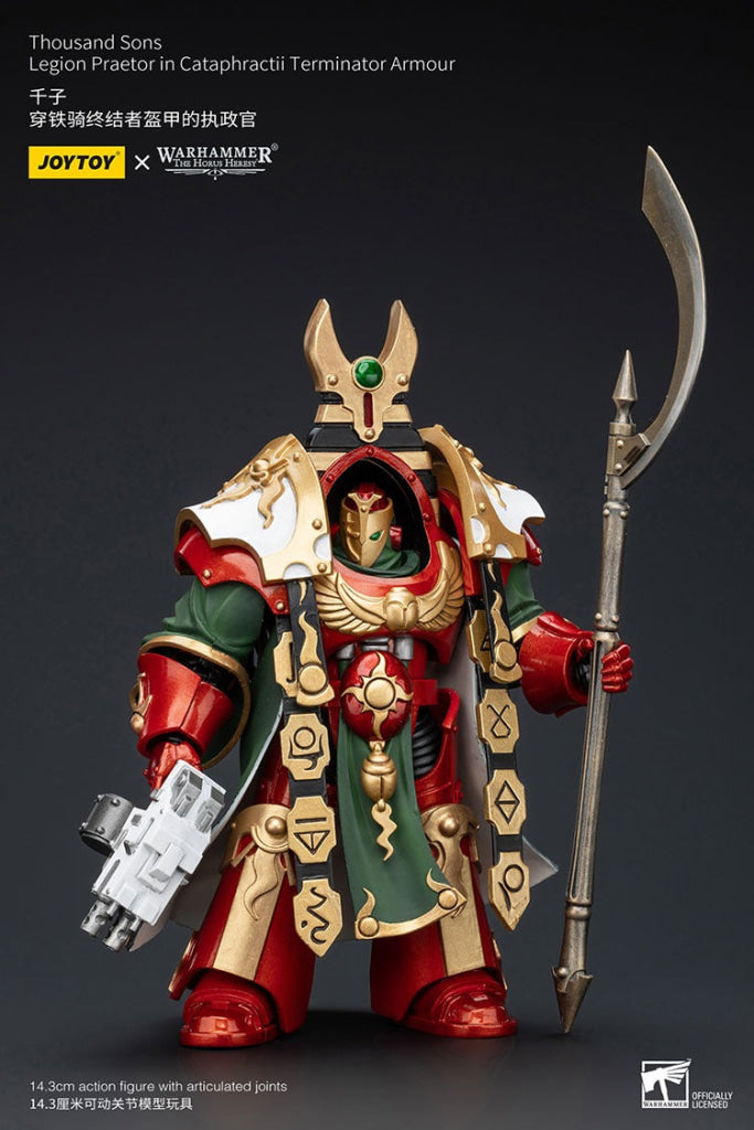 Thousand Sons Legion Praetor In Cataphractii Terminator Armour Jt5765 Warhammer 40K
