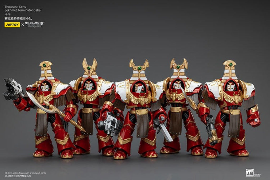 Thousand Sons: Sekhmet Terminator Cabal With Lightning Claws Jt7462 Warhammer 40K