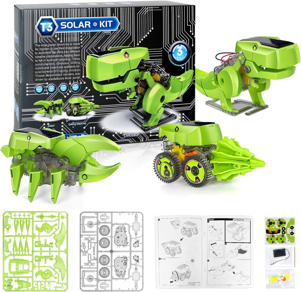 Tobeape Stem 3 In 1 Solar Robot