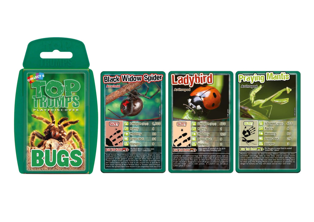 Top Trumps Bugs Card Game
