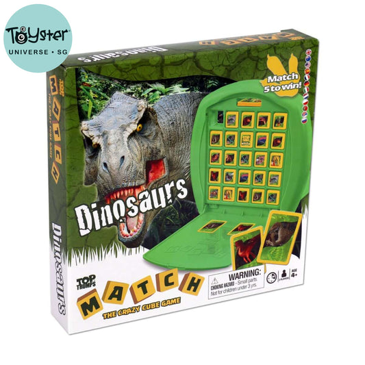 Top Trumps Dinosaurs Match - The Crazy Cube Game