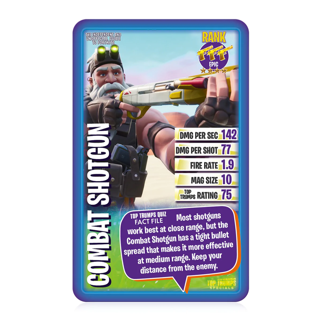 Top Trumps The Independent And Unofficial Guide To Fortnite Card Game