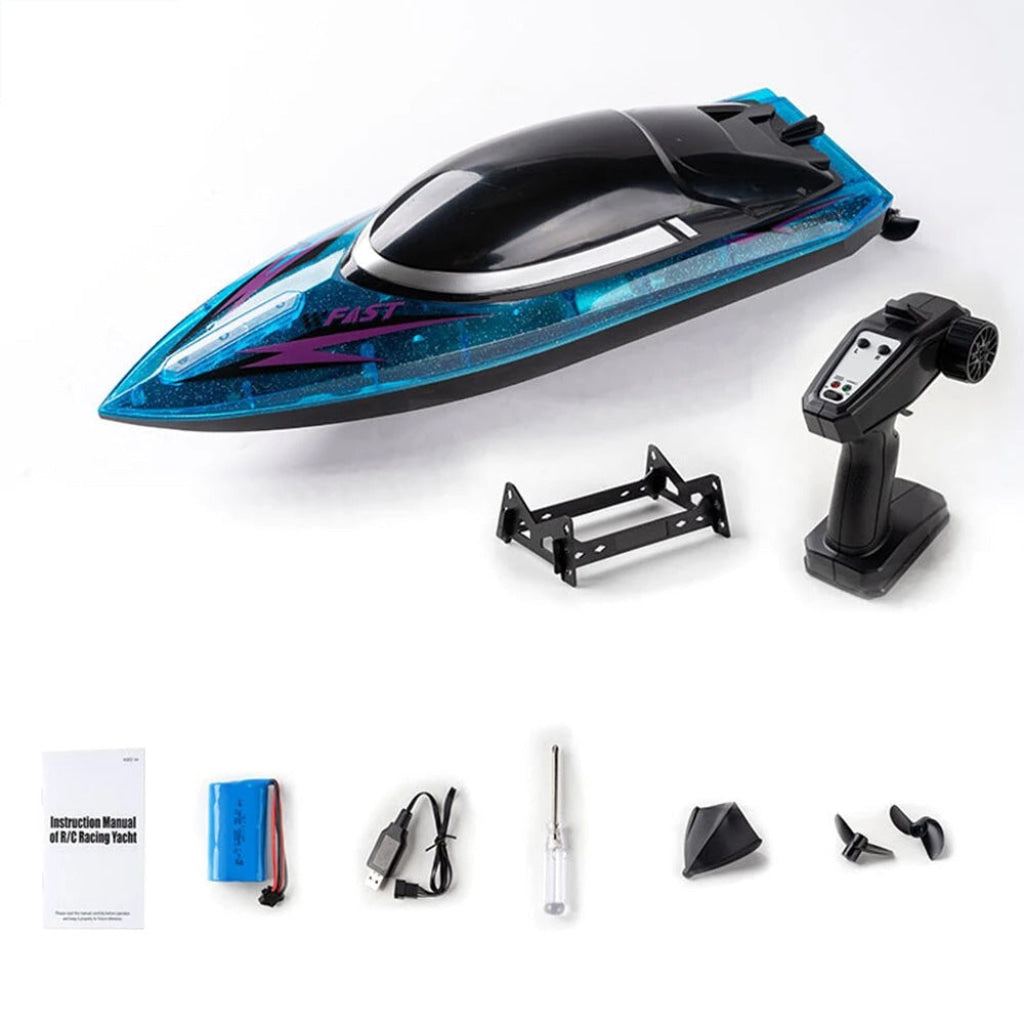 Toyster RC Phantom High Speed Boat - Blue - Toyster RC