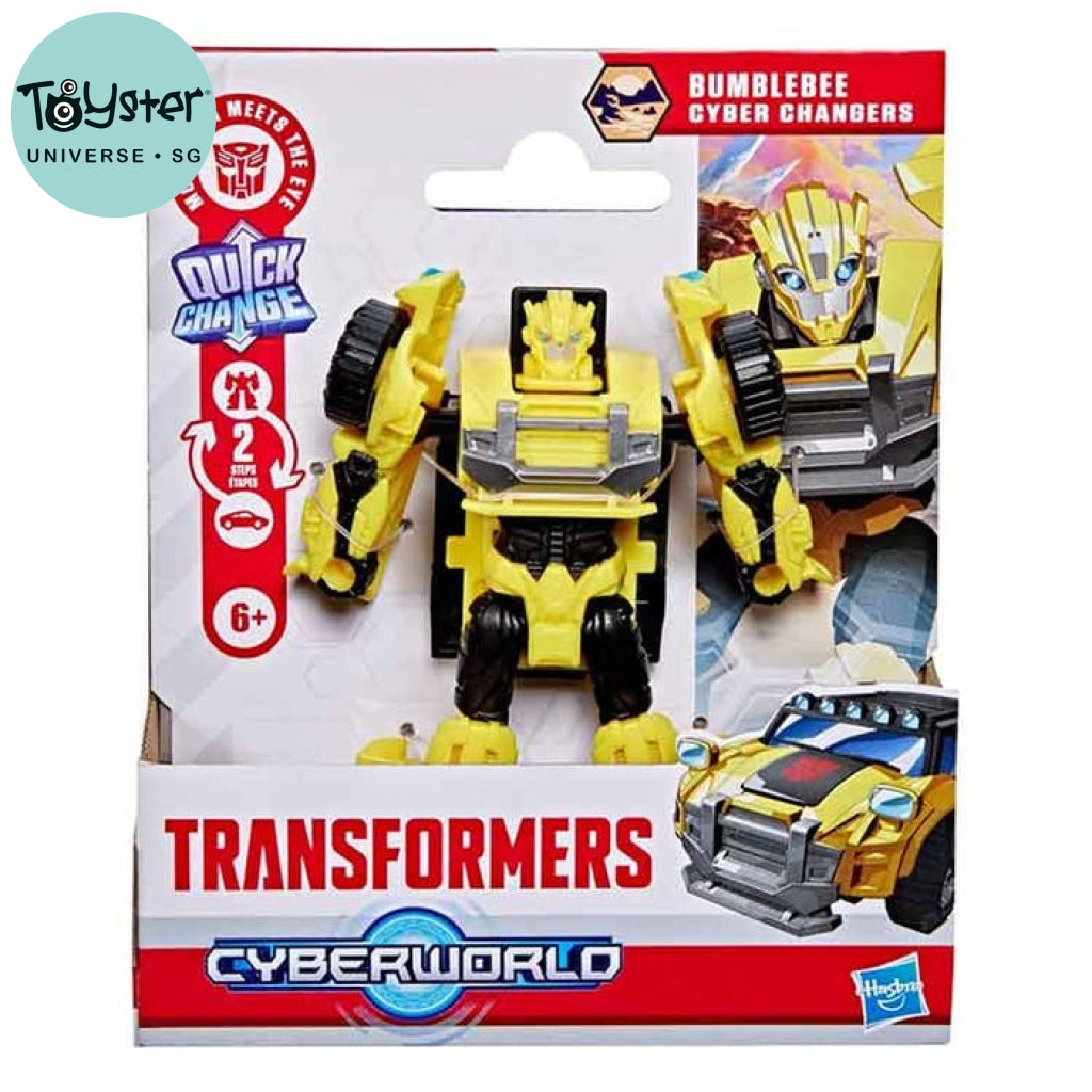 Transformers Cyberworld Cyber Changers Bumblebee - Transformers