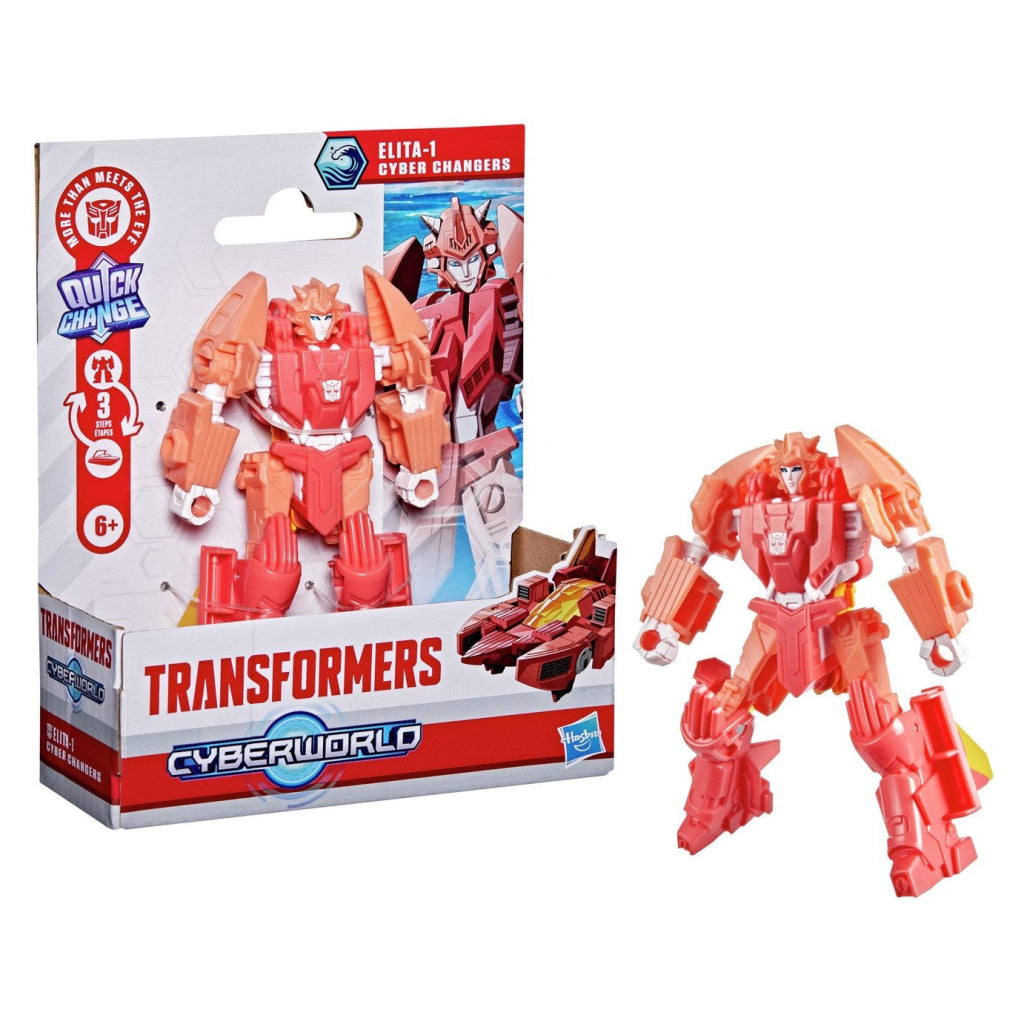 Transformers Cyberworld Cyber Changers Elita-1 - Transformers