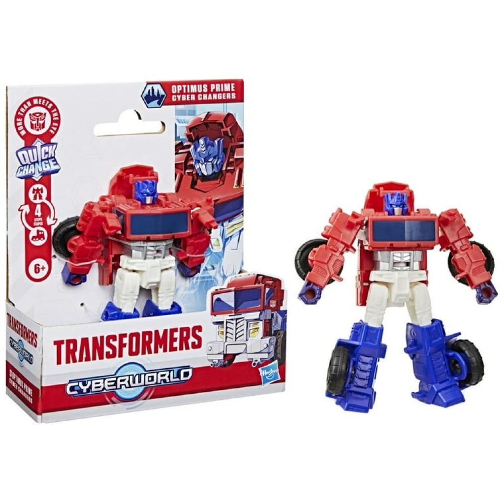 Transformers Cyberworld Cyber Changers Optimus Prime - Transformers