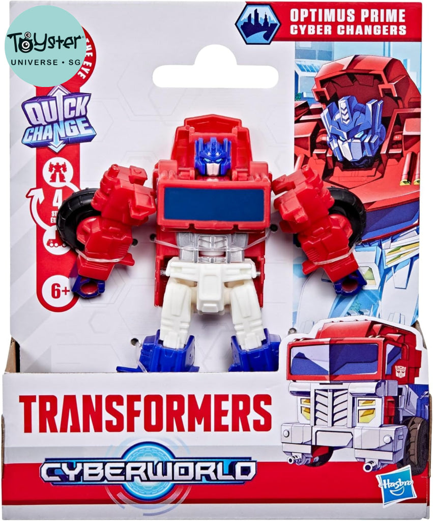 Transformers Cyberworld Cyber Changers Optimus Prime - Transformers