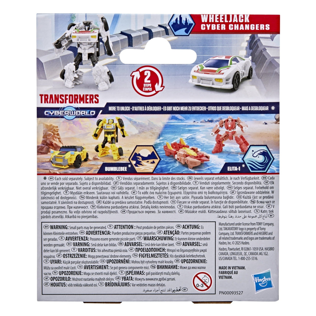 Transformers Cyberworld Cyber Changers Wheeljack - Transformers