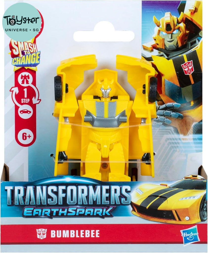 Transformers EarthSpark 1-Step Smash Changers Bumblebee - Transformers