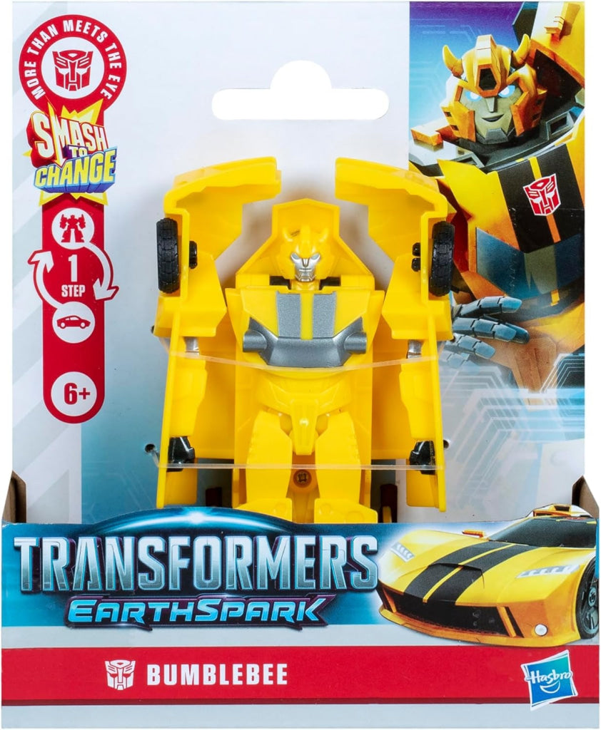 Transformers EarthSpark 1-Step Smash Changers Bumblebee - Transformers