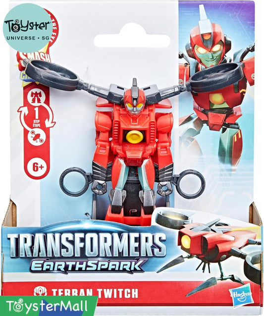 Transformers EarthSpark 1-Step Smash Changers Terran Twitch - Transformers