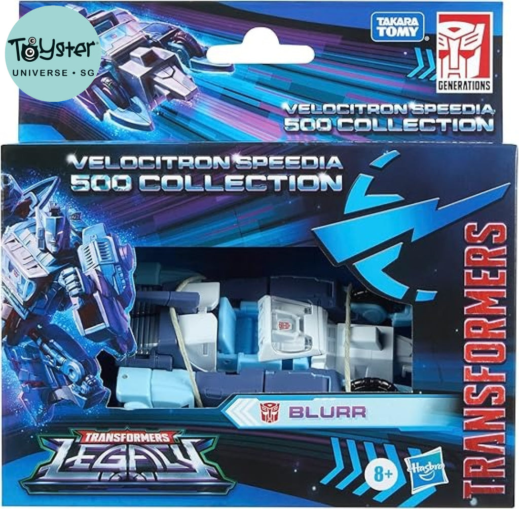 Transformers Generations Legacy Velocitron Speedia 500 Collection Deluxe Blurr