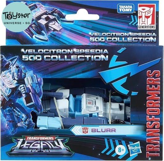 Transformers Generations Legacy Velocitron Speedia 500 Collection Deluxe Blurr