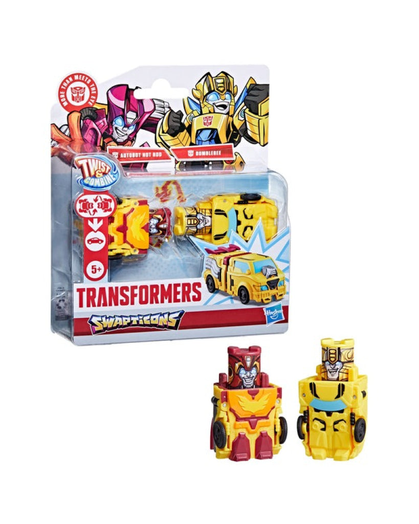 Transformers Swapticons Autobot Hot Rod and Bumblebee - Transformers