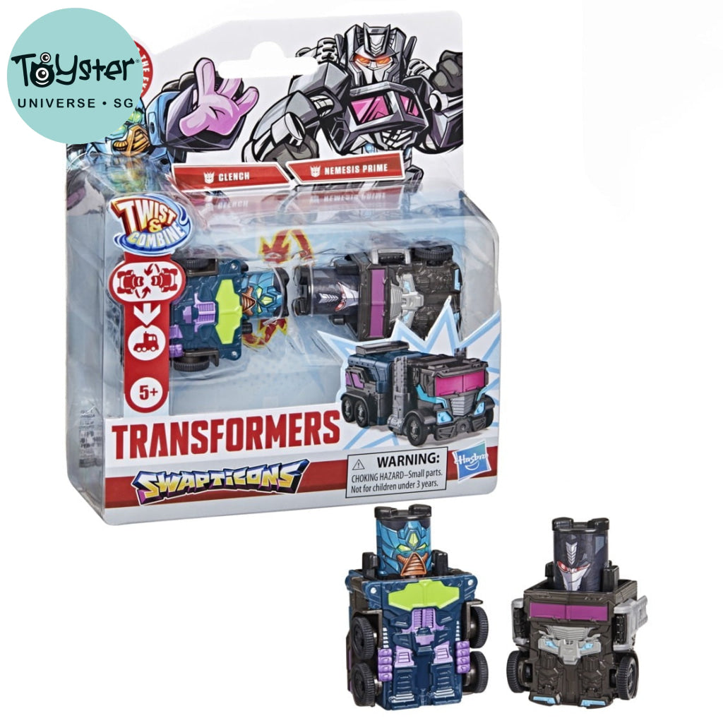Transformers Swapticons Clench and Nemesis Prime - Transformers