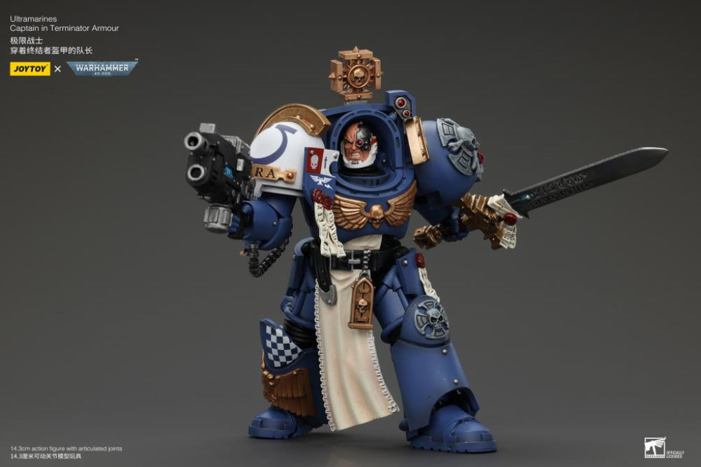 Ultramarines Captain In Terminator Armor Jt4980 Warhammer 40K
