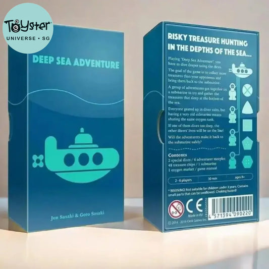 Undersea Adventure Board Game Card
