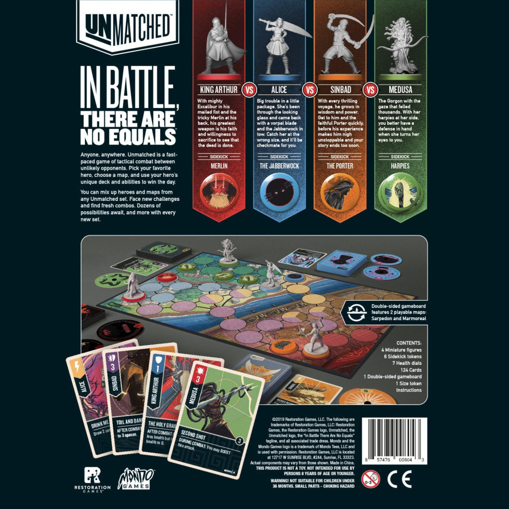 Unmatched: Battle of Legends Volume One - Board Games