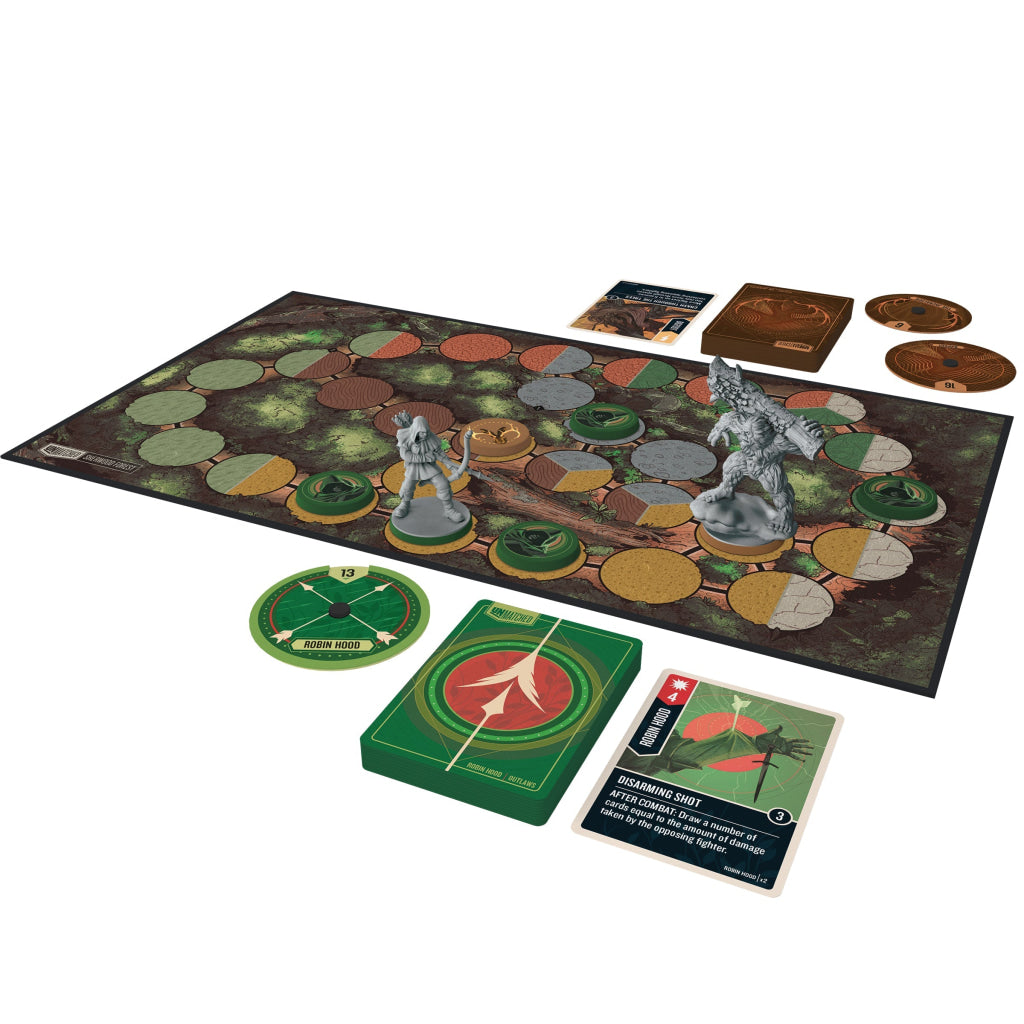 Unmatched: Robin Hood vs. Bigfoot - Board Games