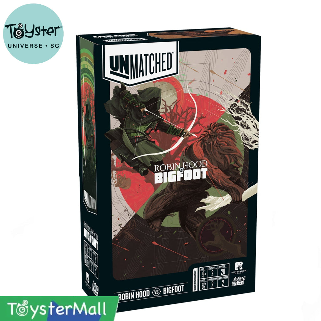 Unmatched: Robin Hood vs. Bigfoot - Board Games