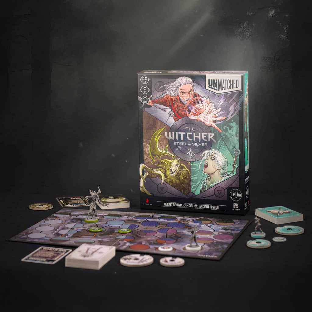 Unmatched: The Witcher Bundle with Foil Cards - Board Games