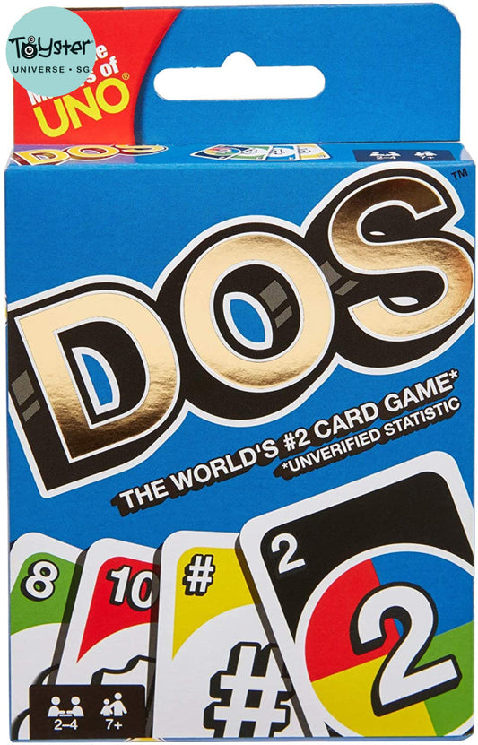 Uno Dos Card Game Mattel