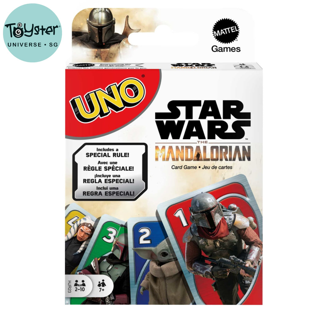 Uno Star Wars The Mandalorian Mattel Games