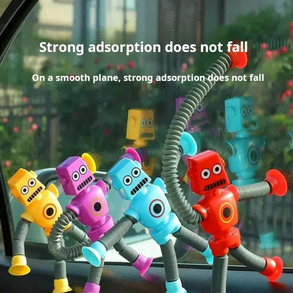 Versatile Suction Cup Robot Telescopic Tube 5Pcs