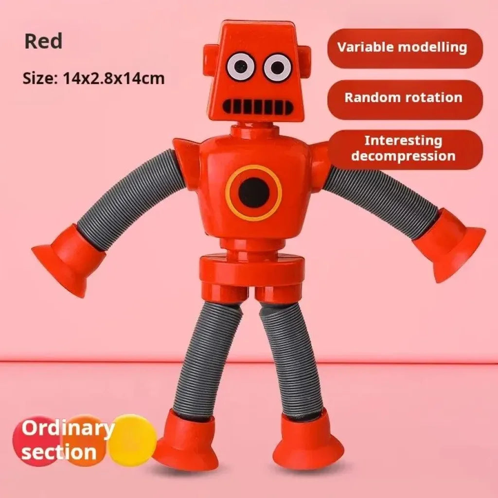 Versatile Suction Cup Robot Telescopic Tube 5Pcs