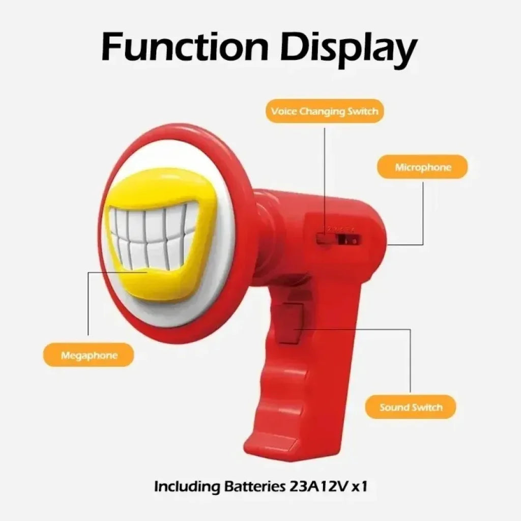 Voice Changing Toy with 6 Sound Effects