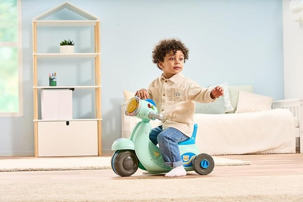 VTech 2 In 1 Ride N Balance Scooter Blue - VTech