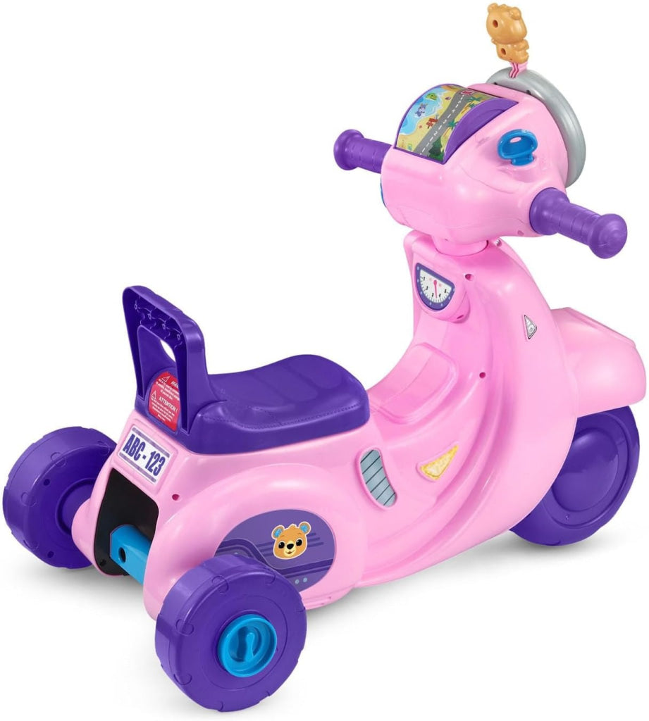 VTech 2 In 1 Ride N Balance Scooter Pink - VTech