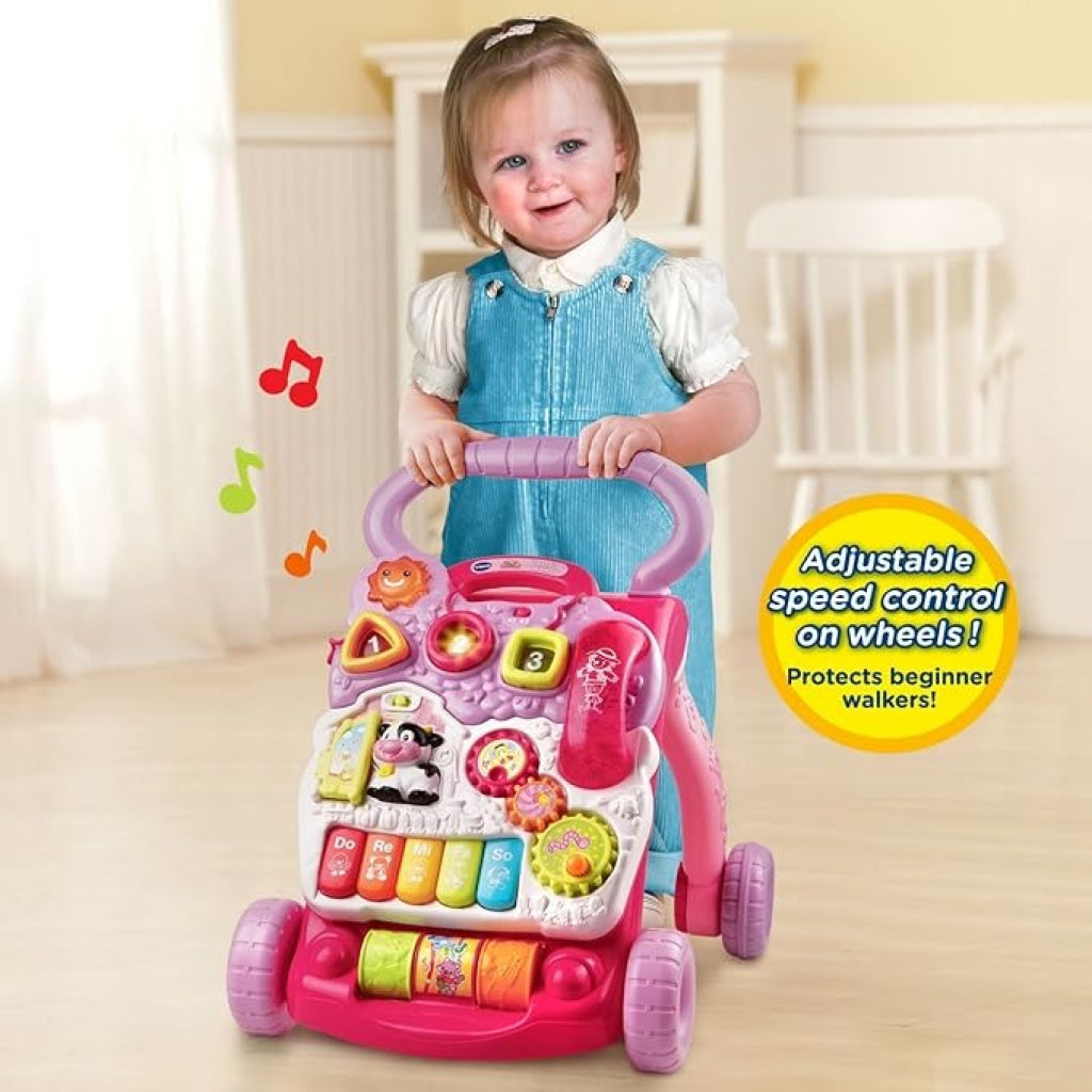 Vtech First Steps Baby Walker Pink - VTech