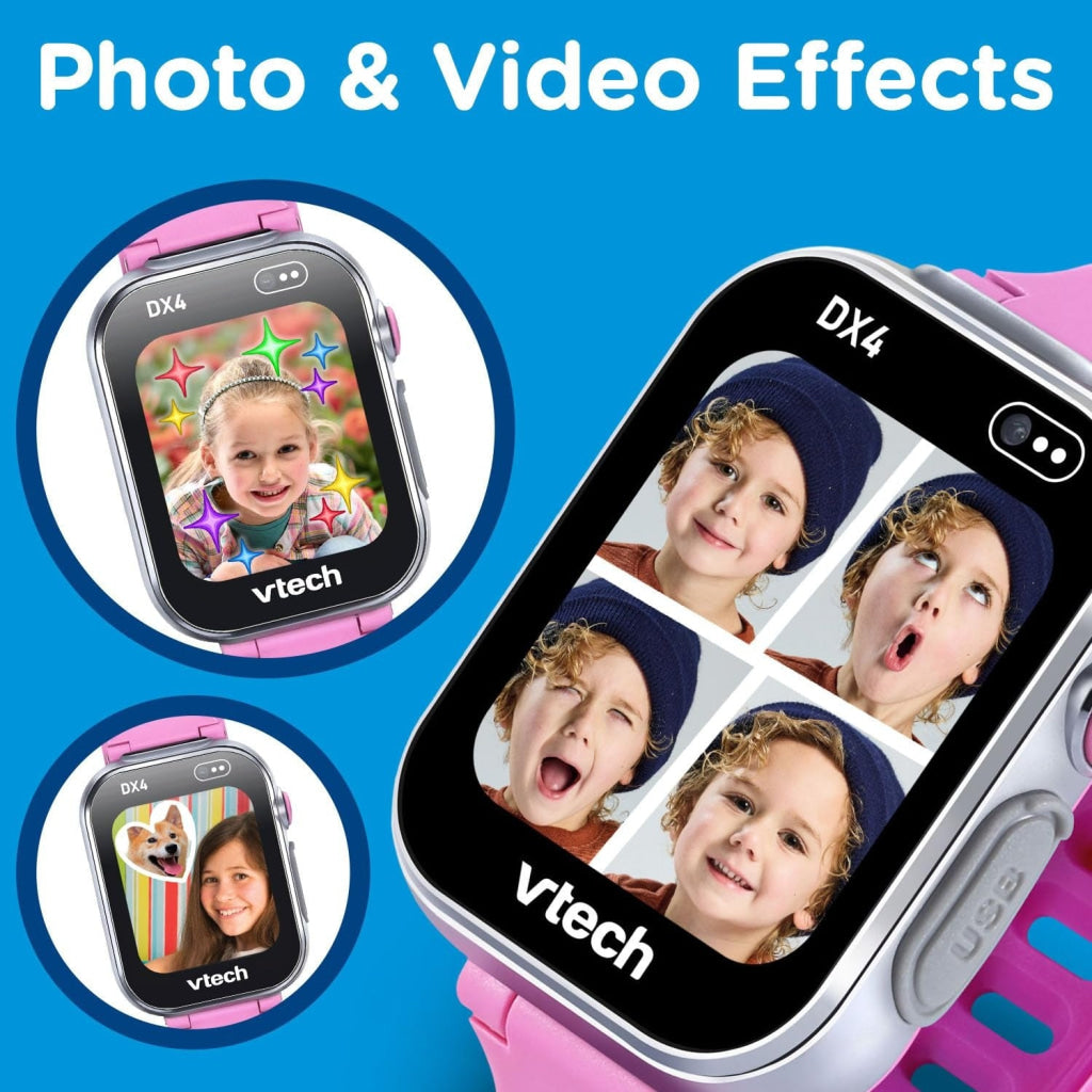 VTech KidiZoom Smartwatch DX4 Pink - VTech
