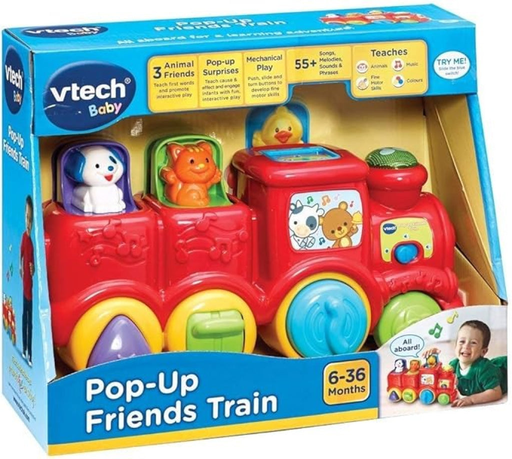 VTech Pop Up Friends Train - VTech