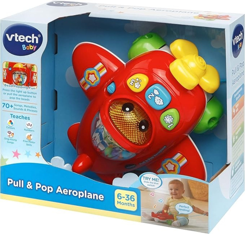 VTech Pull and Pop Airplane - VTech