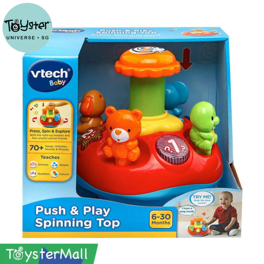VTech Push N Play Spinning Top - VTech