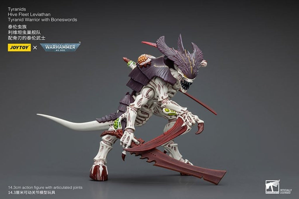 WARHAMMER 40K Tyranids Hive Fleet Leviathan Tyranid Warrior with Boneswords JT7004 - WARHAMMER 40K