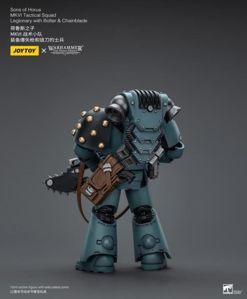 Sons Of Horus: Mkvi Tactical Squad Legionary With Bolter & Chainblade Jt9497 Warhammer 40K