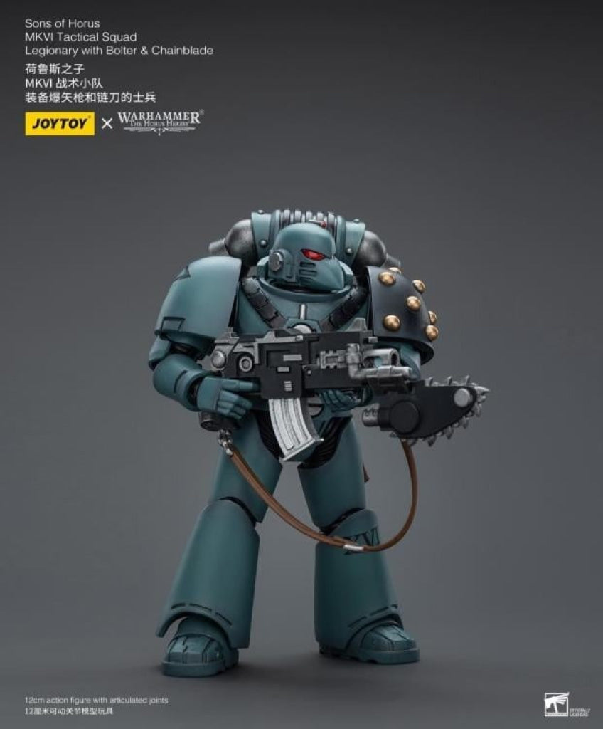 Sons Of Horus: Mkvi Tactical Squad Legionary With Bolter & Chainblade Jt9497 Warhammer 40K