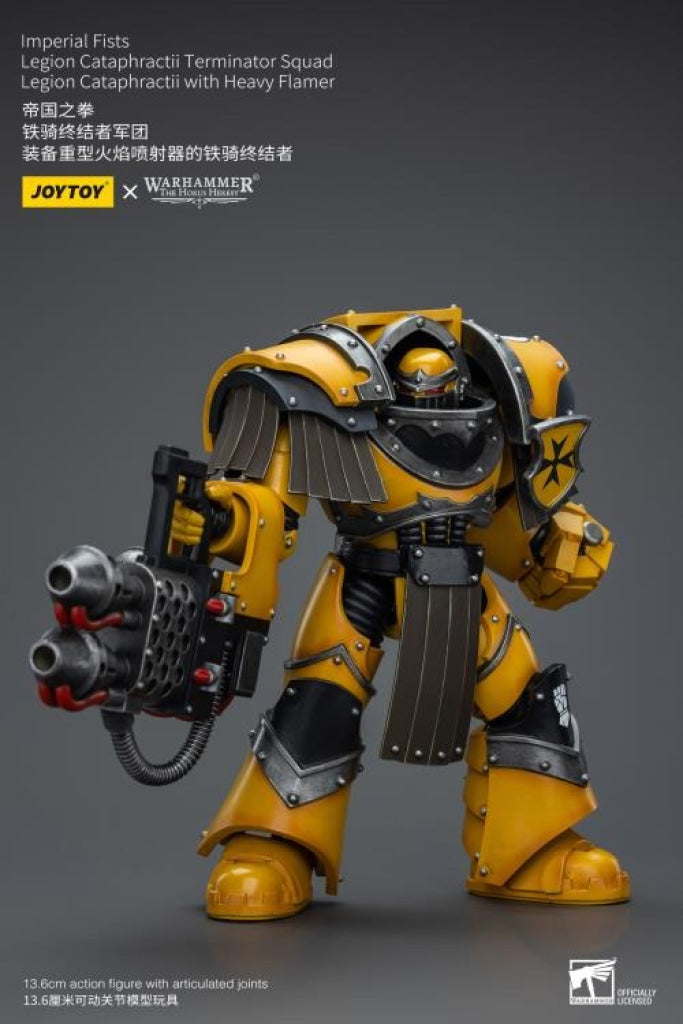 WARHAMMER - The Horus Heresy: Imperial Fists Legion Cataphractii Terminator Squad Legion Cataphractii Sergeant with