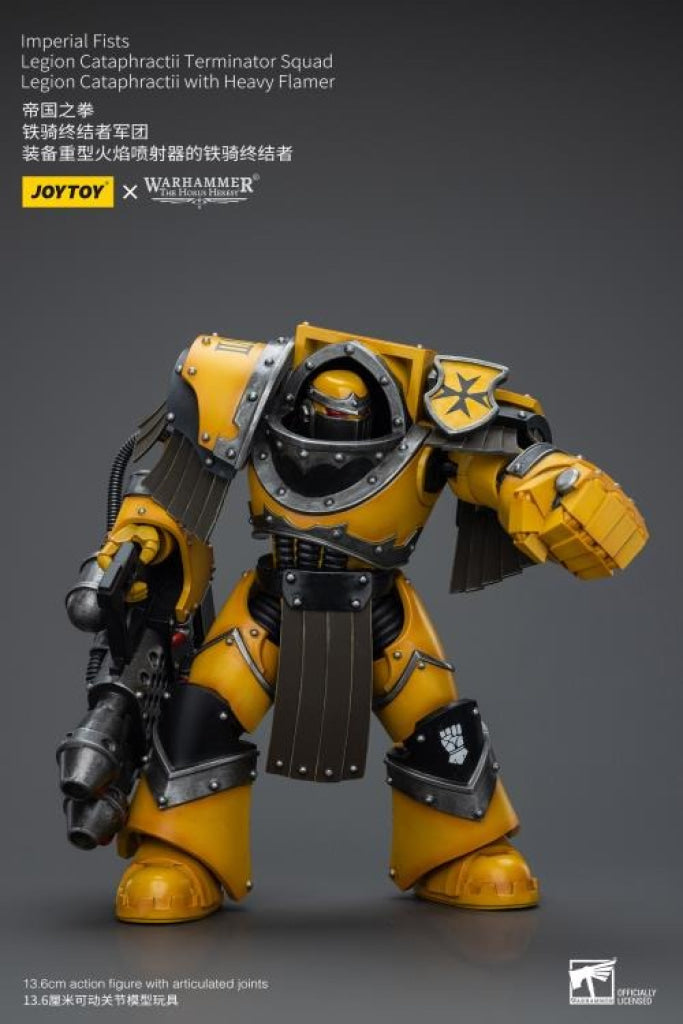 WARHAMMER - The Horus Heresy: Imperial Fists Legion Cataphractii Terminator Squad Legion Cataphractii Sergeant with