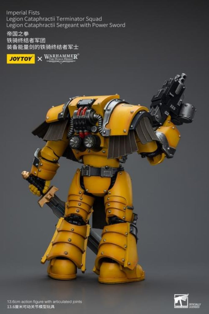 WARHAMMER - The Horus Heresy: Imperial Fists Legion Cataphractii Terminator Squad Legion Cataphractii Sergeant with