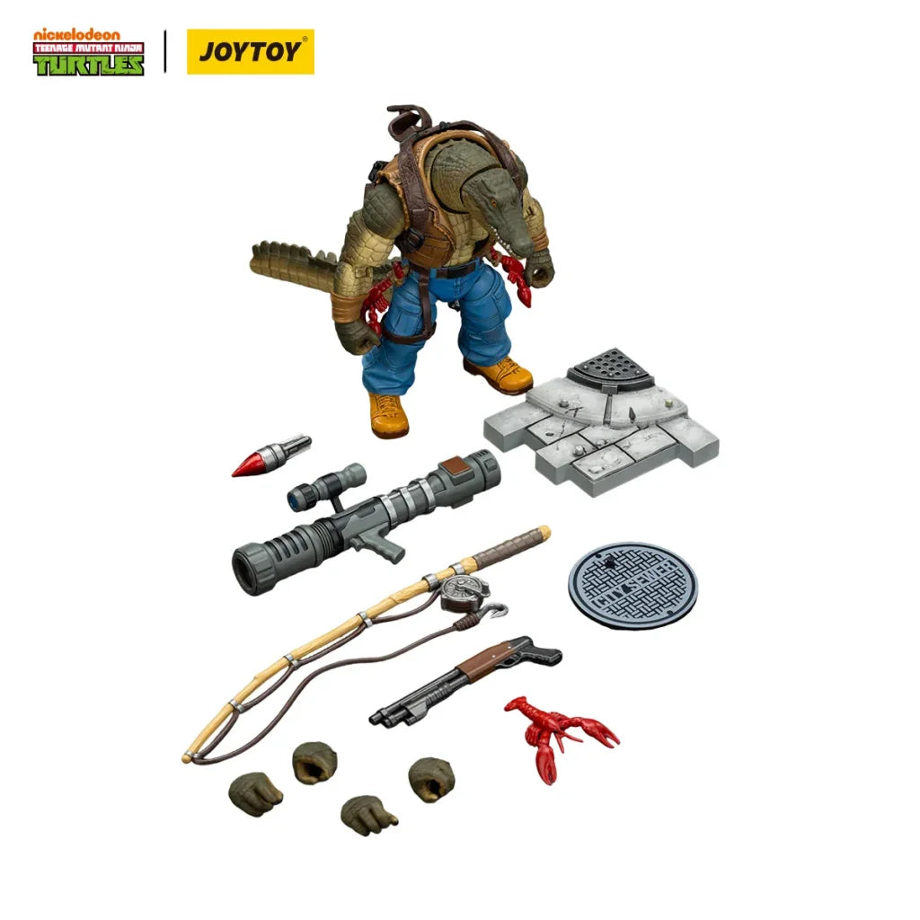 Warhammer TMNT 1/18 Action Figures TMNT-Leatherhead TMNT-Metalhead