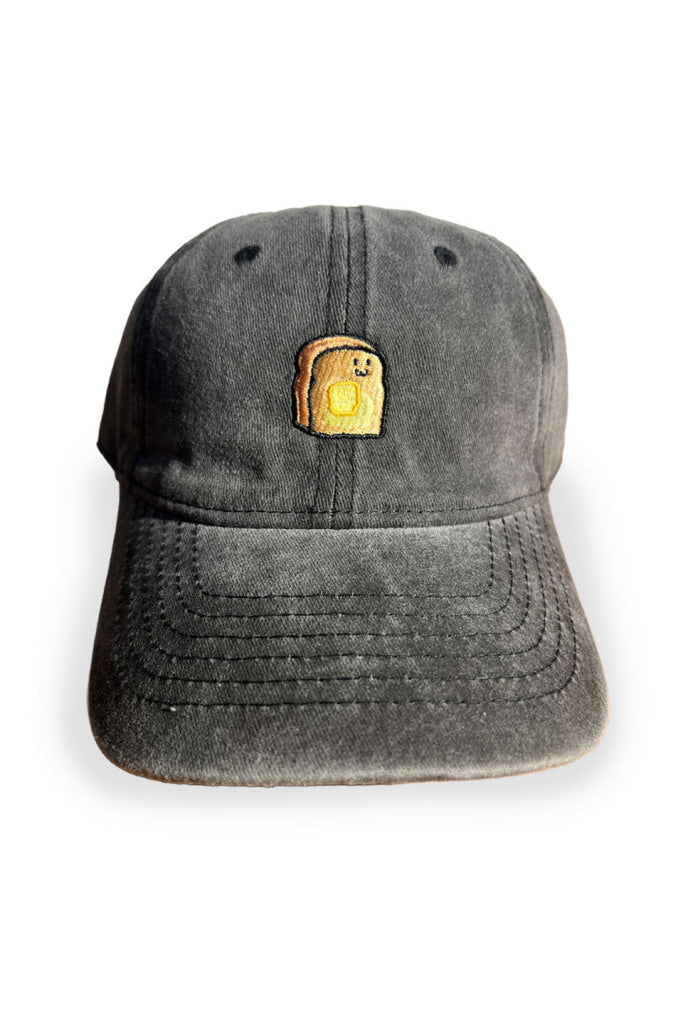 Washed Caps - Black / Starter Butter