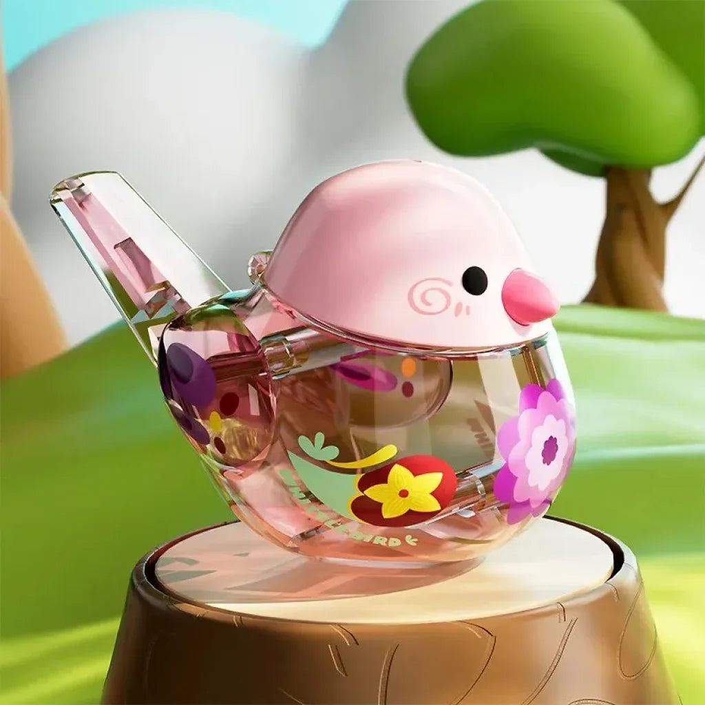 Water Bird Whistle For Infants And Children Pink