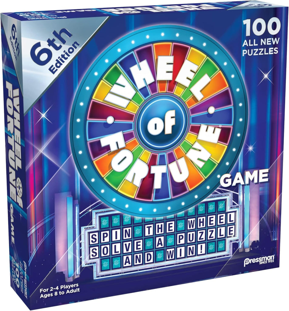 Wheel Of Fortune Game: 6Th Edition - Spin The Pressman